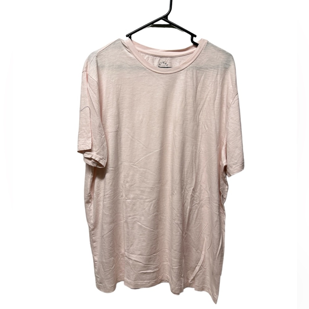 Primark cotton light pink solid shirt sz XL